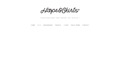 Desktop Screenshot of hoopsandskirts.com